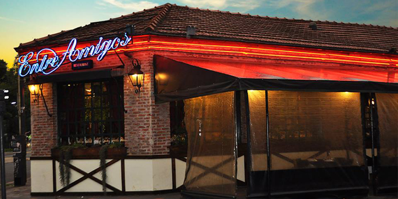 Vista exterior de Entre Amigos